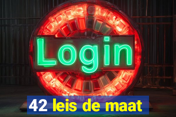 42 leis de maat