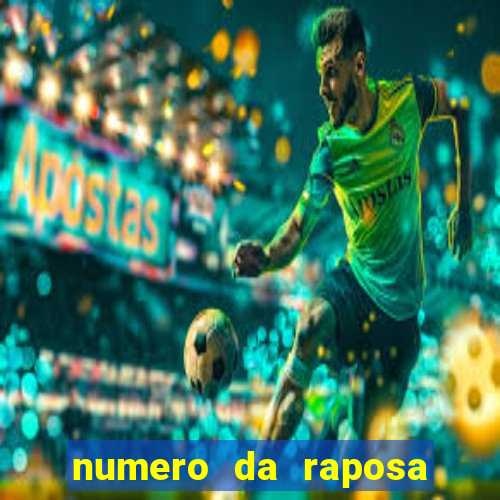 numero da raposa jogo do bicho