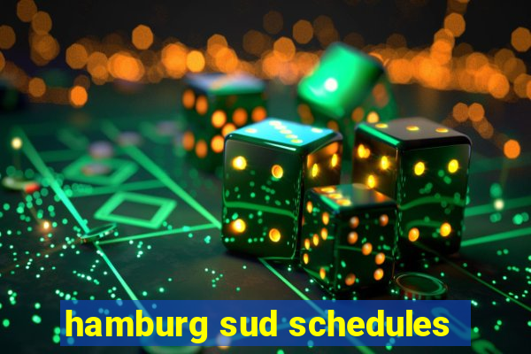 hamburg sud schedules