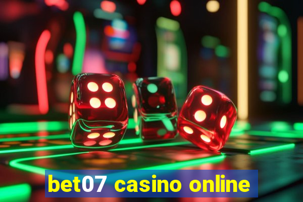 bet07 casino online