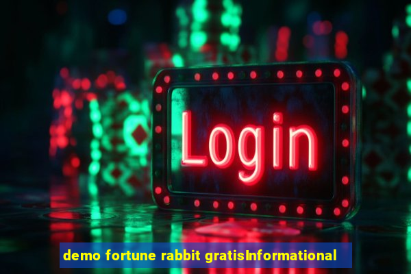 demo fortune rabbit gratisInformational