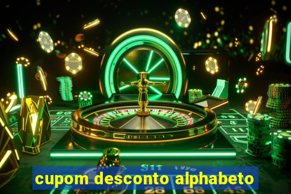 cupom desconto alphabeto