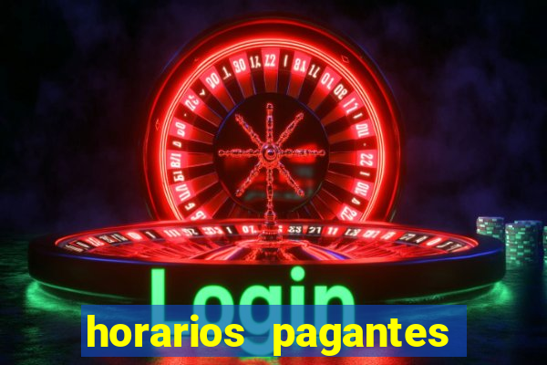 horarios pagantes do coelho