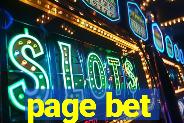 page bet