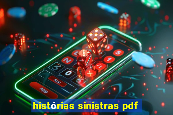 histórias sinistras pdf