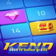 0800 tv online grátis