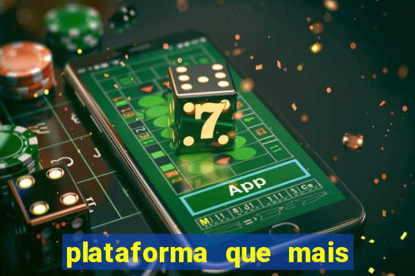 plataforma que mais paga no fortune tiger