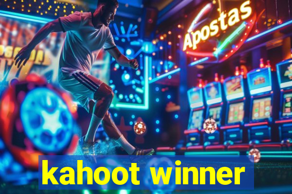 kahoot winner