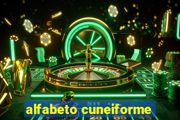 alfabeto cuneiforme