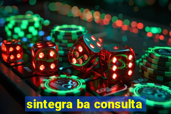 sintegra ba consulta